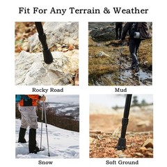Replacement Rubber Tips for Walking Sticks, Trekking 6pcs Walking Stick Tips
