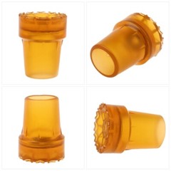 Walking Trekking Poles Tip Protector Caps Ends Replacement Alpenstock for Head C