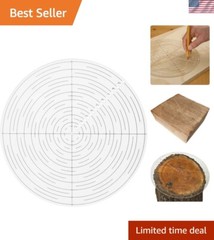 Precision 10″ Center Finder for Woodturning and DIY Projects – Easy to Use