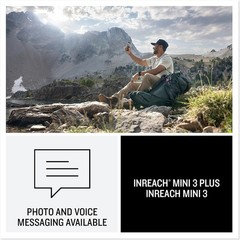 Garmin inReach Mini 3 Plus SOS Satellite Communicator w/ Photo & Voice Messaging