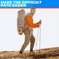 Replacement Hiking Stick Tips – 6 Durable Rubber Tips for Grip & Protection