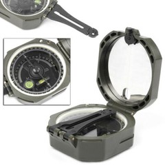Pocket Transit Army Geology Compass for Outdoor Hiking Camping Survival Tool NEW