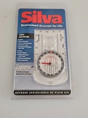 SILVA Explorer Waterproof 360 Degree Camping Compass Made in Indonesia.