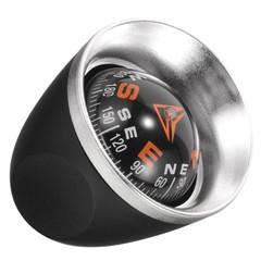Small Car Dashboard Compass Car Mount Compass Black Compass for Vehicle Boat