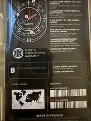 Suunto M-3 NH Compass Baseplate Hiking Made Finland New Sealed Free Shipping