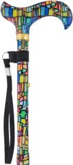 Stylish Adjustable Walking Stick for Men & Women – Lightweight Aluminum Cane