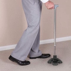 Reliable Rubber Cane Tip – Self Standing – Durable – Fits 3/4″ (19mm) Canes