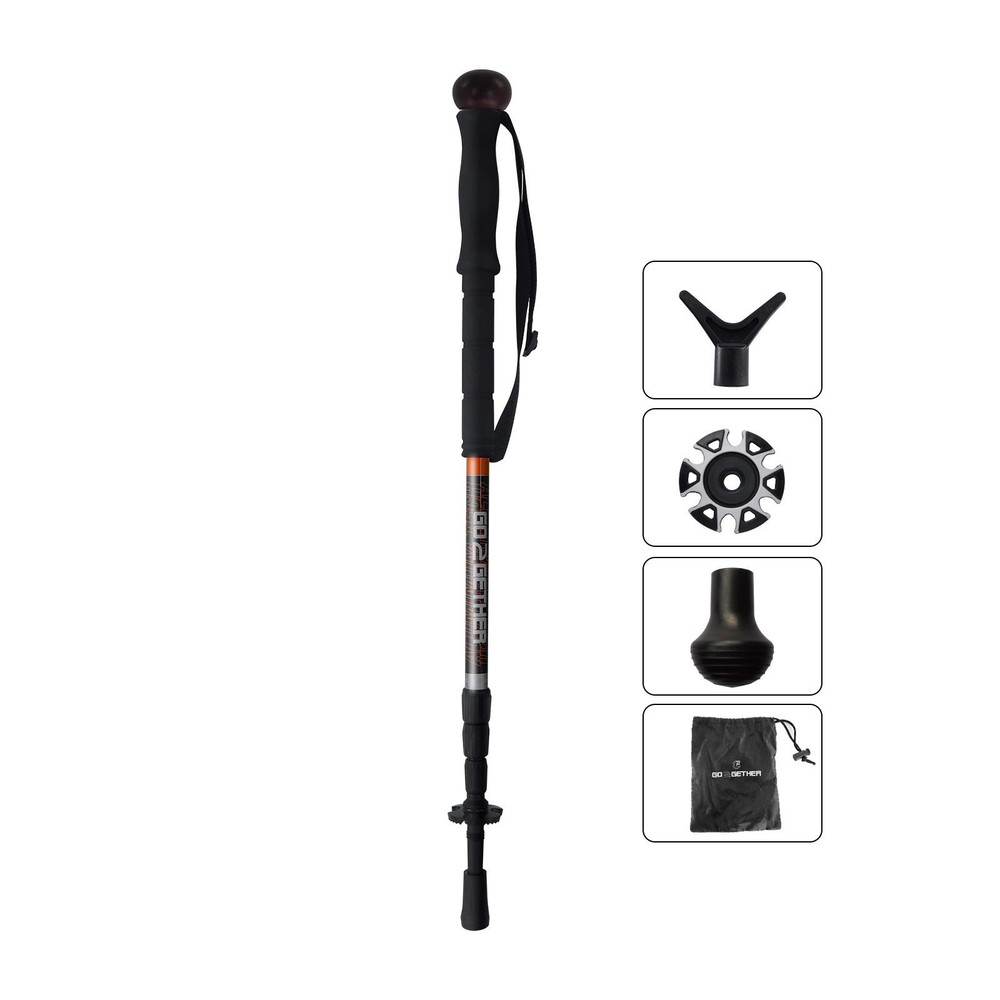 G2 GO2GETHRE Multipurpose Telescopic Trekking Poles – Strong Aircraft Alloy W…