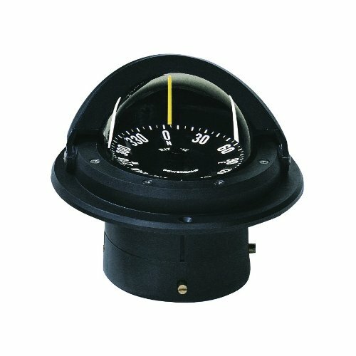 Ritchie Voyager Compass Flat-Card Dial with Flush Mount and 12V Green Night L…