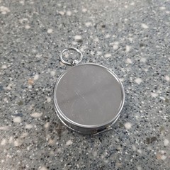 Vintage 1960’s Glass and Metal Japanese Magnetic Hand Compass