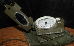 High-Precision Casual Style Outdoor American MultiFunctional Green Compass USA