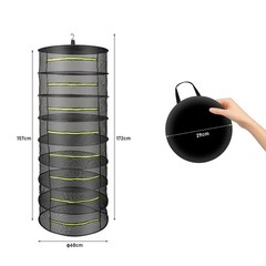 Outdoor Foldable Drying Net 48 Layers for multi Storey Mesh for Large Space