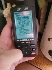 Magellan Marine/Outdoor Handheld NAV GPS 320 TESTED