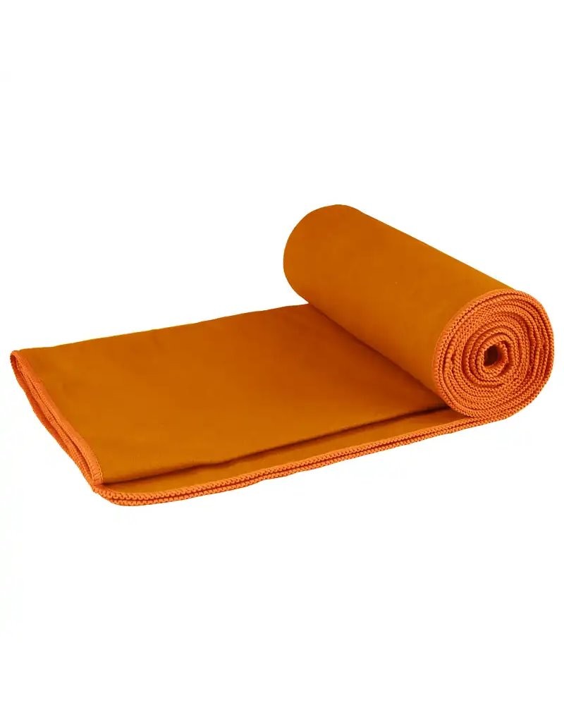 Fit-flip towel / shower cover in microfiber 70×140 cm, orange