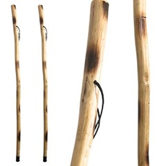 THY Collectibles Set of 2 Rustic Traditional Style Natural Wood Walking…
