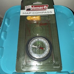 Vintage Coleman Liquid Fillled Map Compass-2010