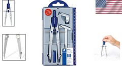 550 02 Noris School Compass Set: Universal Adapter & Eco-Friendly Design