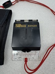 Vintage Silva Ranger 515 Compass w/ Reflective Mirror Waterproof