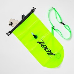 Ultra Swim Safety Buoy & Dry Bag, High-Visibility Open-Water 15L Neon Yellow