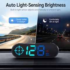 GPS Speedometer for Car with Large MPH Display Car Compass Dashboard Digital