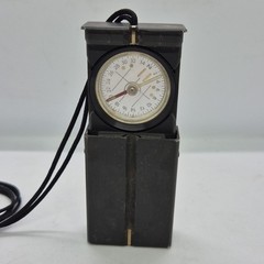 RECTA VINTAGE SWISS ARMY SLIDE-OUT MILITARY COMPASS Made In Switzerland