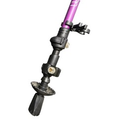 ​Montem Ultra Strong Trekking Pole Purple – Cork Grip & Flip Lock Hiking Stick