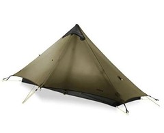 Ultralight Tent 3-Season Backpacking Tent for 1-Person or 2 1-person, khaki