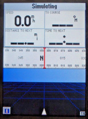 GARMIN GPSMAP 182C MARINE CHART PLOTTER FISHFINDER GPS UNIT w/ POWER MOUNT COVER