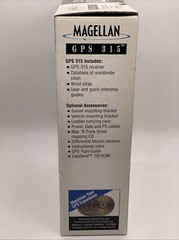 Magellan 12 Channel GPS 315 Navigator Navigation Power Tested NOB