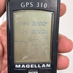 Magellan GPS 310 Handheld GPS Portable Receiver Working!