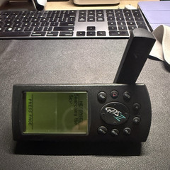 Garmin GPS II Plus Handheld Hiking GPS, Black, 1.3in Display, 12hr Battery
