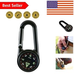 Coghlan’s Lightweight Carabiner Compass – Durable Outdoor Navigation Tool