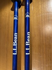 Blue ll Bean Snow Trek Hiking Retractable Hiking Stick