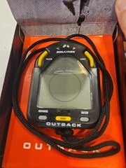 Brunton Outback Digital Compass Geocache Orienteering Tested Works Needs Battery