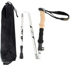 Collapsible Aluminum Travel Trekking Pole for Men Women Ultralight Hiking