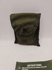 Cammenga Model 3H Tritium Lensatic Compass Olive Drab US Military Issue Pouch