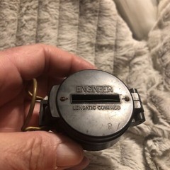 YCM Japan Engineers Lensatic Compass Preowned