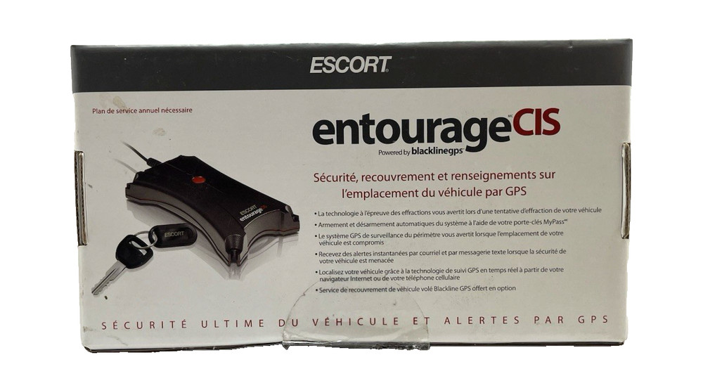 Escort Entourage CIS Kit GPS Vehicle Security, Recovery Tracker by Blacklinegps