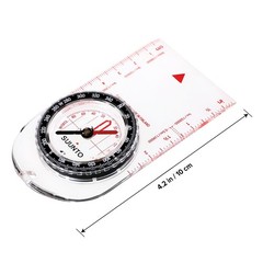 SUUNTO A-10 Compass: Compact, Simple to use Recreational Hiking A-10, Clear