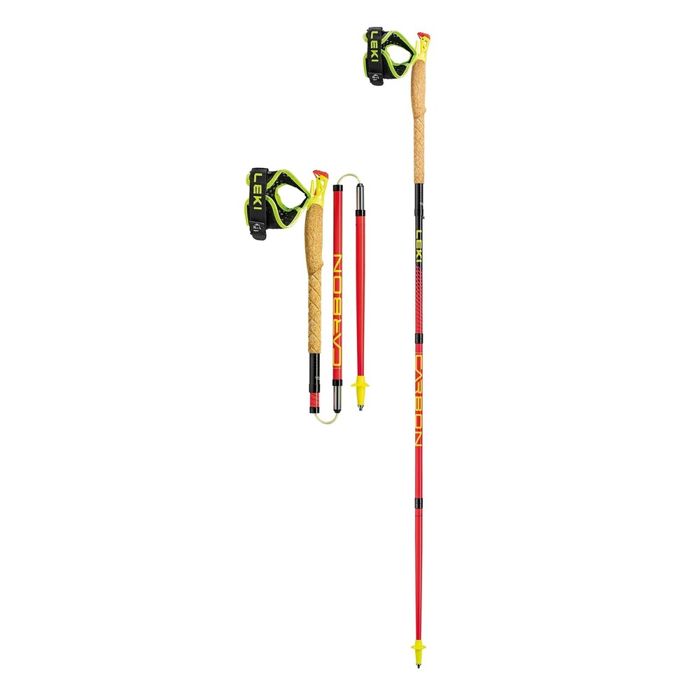 LEKI Ultratrail FX.One Red/Black Trekking Poles (65225851)