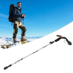Aluminum Trekking Poles, Adjustable Collapsible 30-110cm Walking Sticks with …