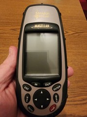 Magellan Meridian Gold Handheld GPS Hiking Tested Works