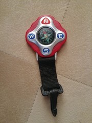 Pocket Clip Map Scale Compass Pocket Outdoor Hiking Guider Survival Navigation