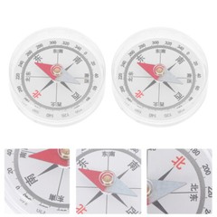 5pcs Outdoor Guide Tool Tiny Compass Educational Compass Toy