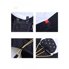 Hiking Pole Bag Trekking Pouch One-handed Operation Breathable Back Panel