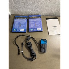 Garmin eTrex Legend Handheld GPS Blue Bundle with Manuals Cables DVD Guides