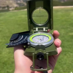 Survival Compass with Inclinometer & Carrying Bag ic Navigation for Hiking gift