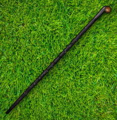 Cold Steel Blackthorn Walking Stick 59″ Black Polypropylene Construction 91PBST