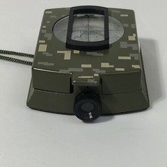 Aluminum Military Prismatic Sighting Compass With Case Digital Camo Design
