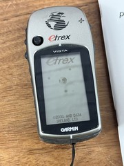 Garmin eTrex Vista Portable Handheld GPS Hiking Companion – With Box